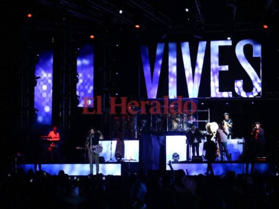 Así fue el concierto de Carlos Vives en Tegucigalpa, Honduras