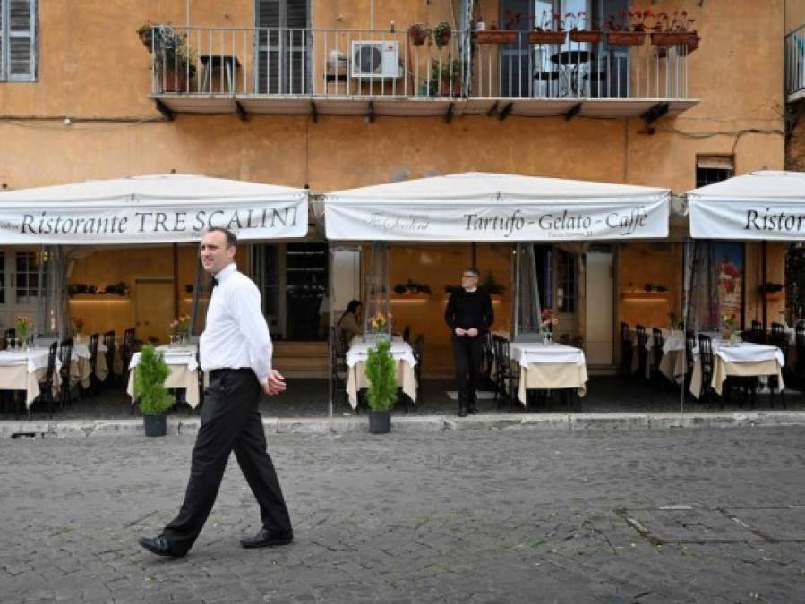 FOTOS: Italia desolada, sin turistas ni estudiantes por coronavirus