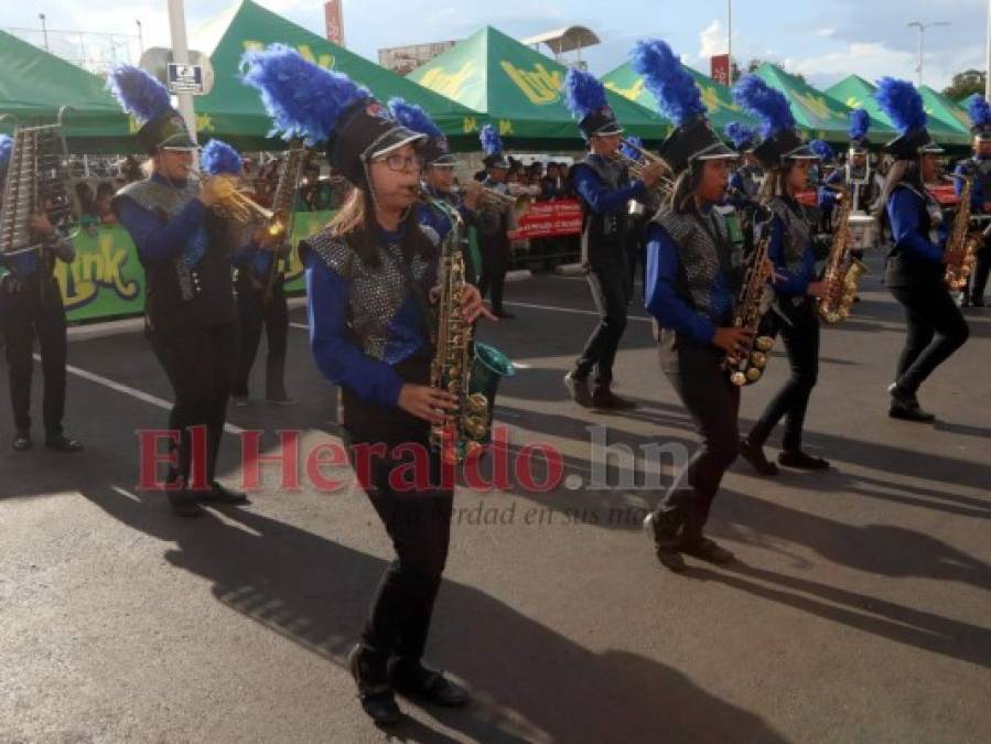 Grupos marciales deleitaron en I Concurso de Bandas de EL HERALDO 2019