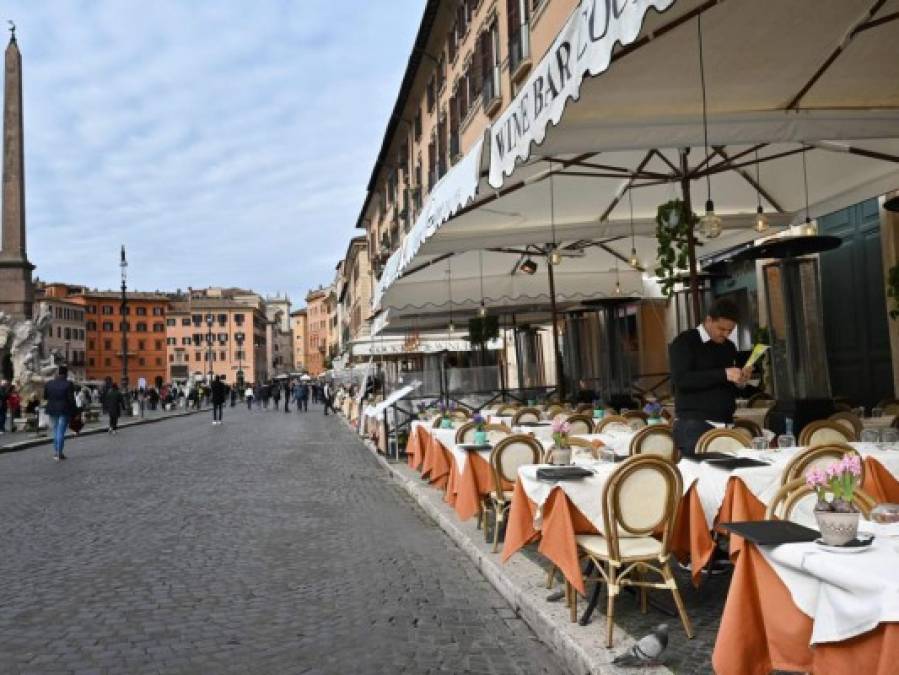 FOTOS: Italia desolada, sin turistas ni estudiantes por coronavirus