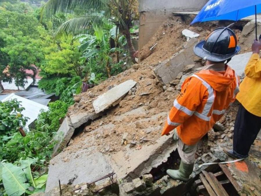 Alerta amarilla: Lluvias provocan primeros daños en Honduras (FOTOS)