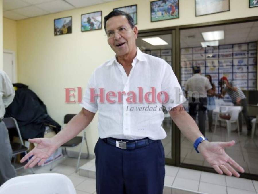 Los encuentros de Rafael Leonardo Callejas con la justicia hondureña