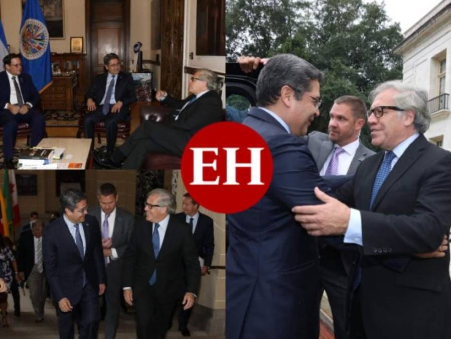 FOTOS: Así fue la reunión del presidente Hernández en Washington