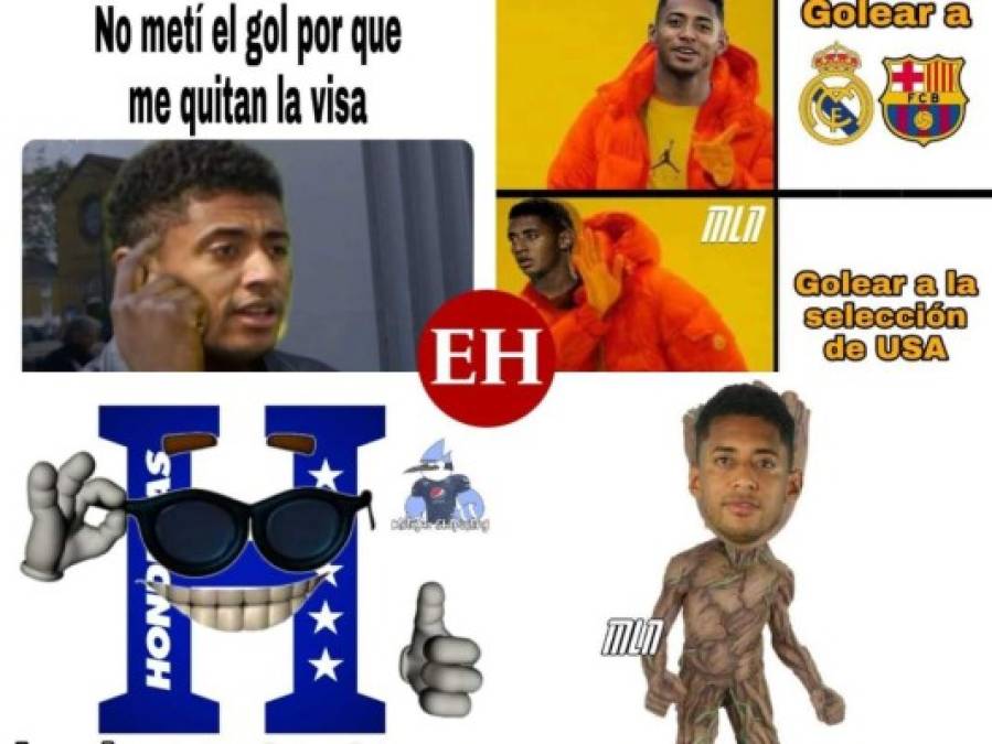 Memes no perdonan al 'Choco' Lozano tras derrota de Honduras ante EEUU