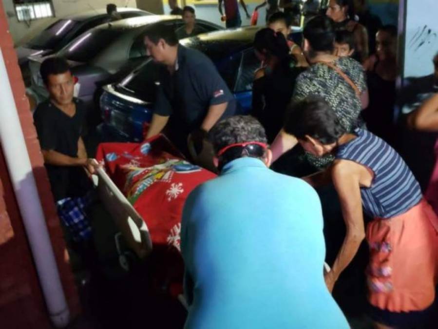 Un grupo de jóvenes poseídos y tres niños tiroteados entre los sucesos de la semana en Honduras  