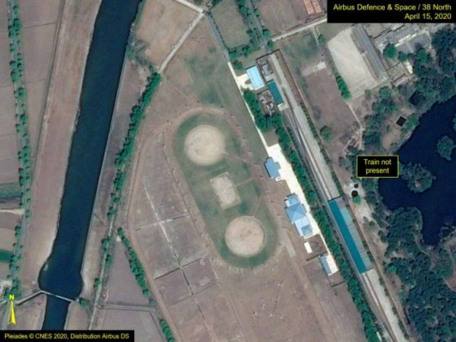 Las imágenes satelitales que revelarían dónde está el misterioso dictador Kim Jong Un