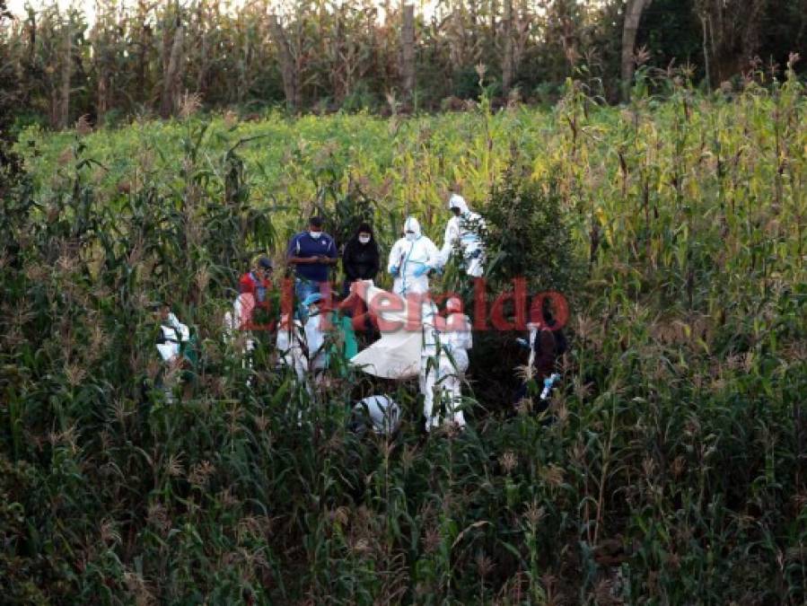 Así fue la exhumación del cadáver del joven asesinado por su cuñado