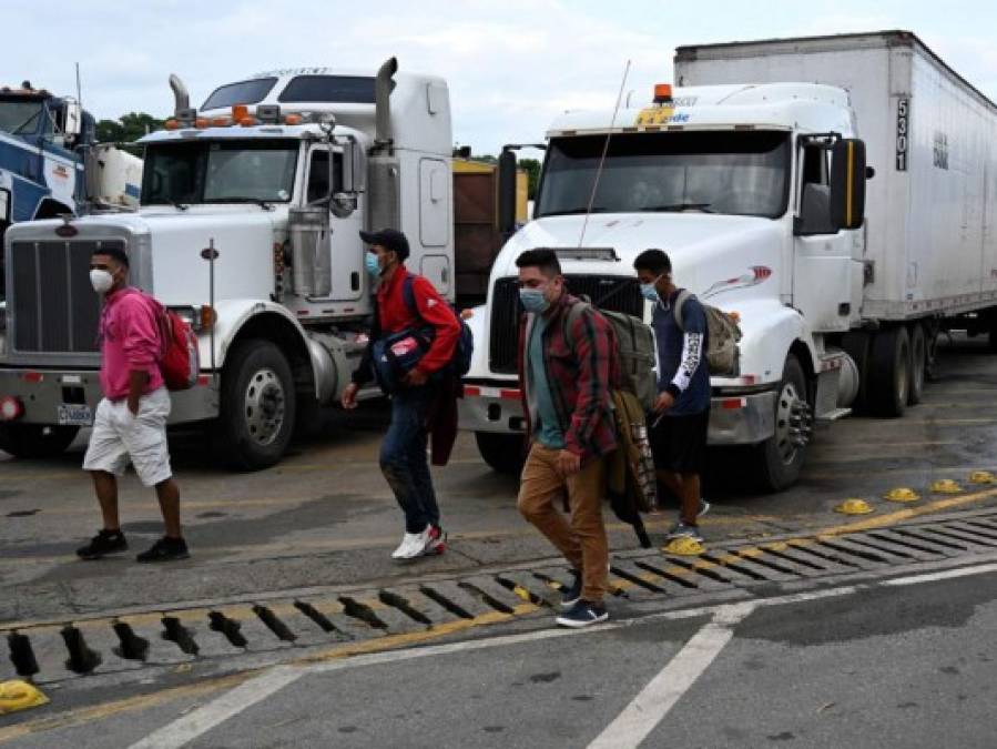 ¿Qué se sabe de la caravana migrante que avanza hacia Estados Unidos? (Fotos)