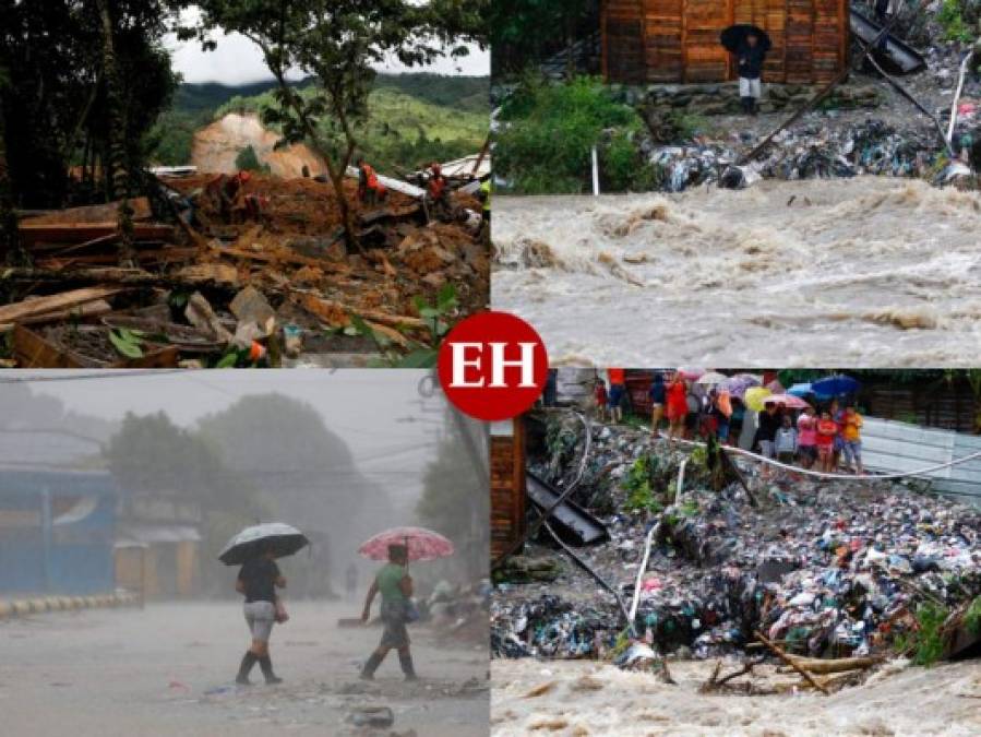 Centroamérica devastada al solo ingresar la tormenta Iota a la región (FOTOS) 