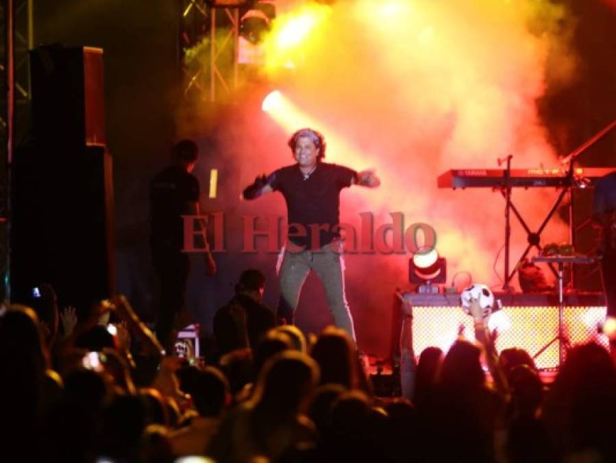 Así fue el concierto de Carlos Vives en Tegucigalpa, Honduras