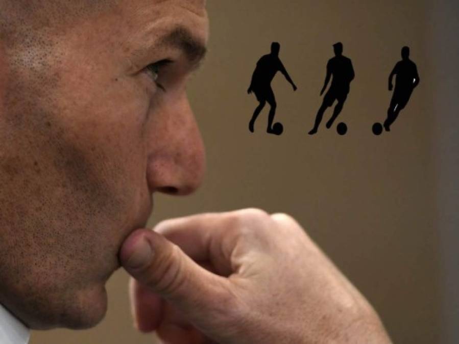 Filtran cinco fichajes que Zidane pidió a Florentino Pérez para regresar al Real Madrid