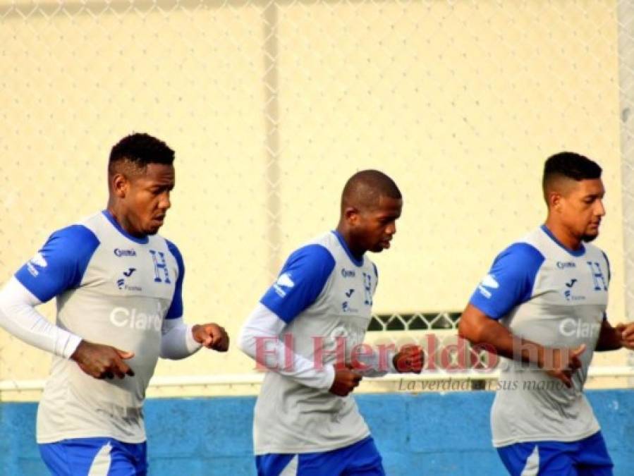 Así fue el entrenamiento de la Selección de Honduras para enfrentar a El Salvador (Fotos)