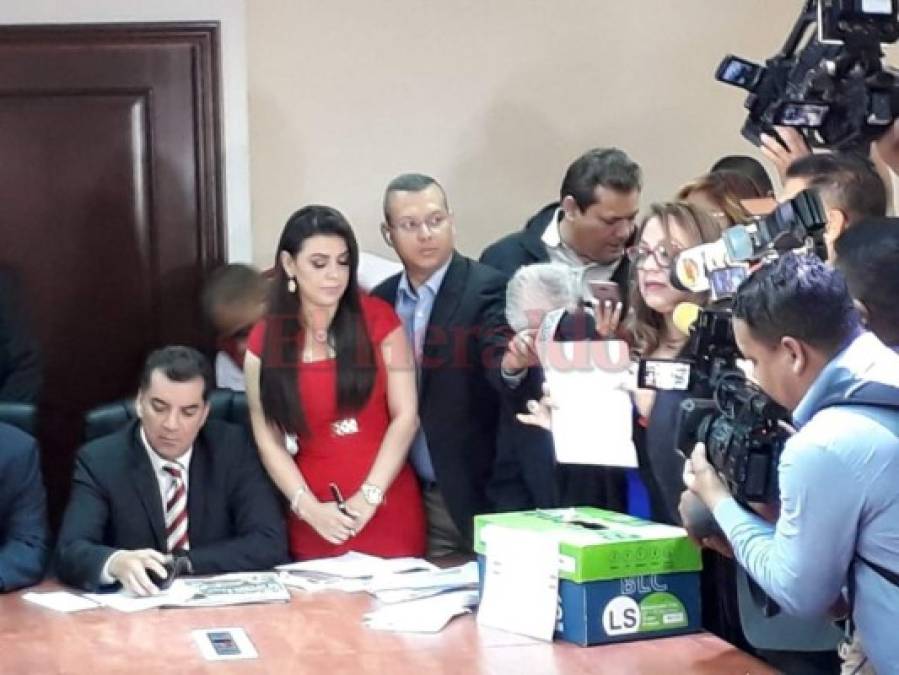 Así llegó la diputada Sobeyda Andino a la elección de la Bancada Liberal