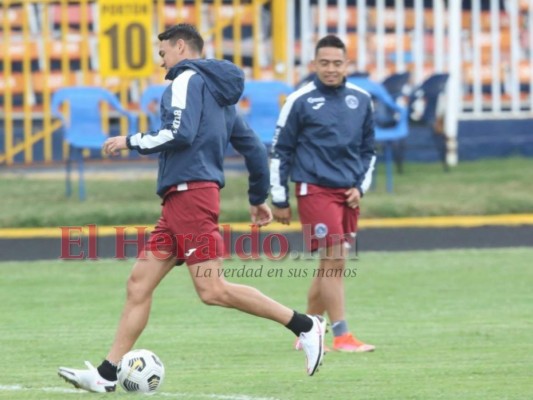 Motagua se prepara en el Estadio Nacional previo a la final de Concacaf contra Comunicaciones (Fotos)