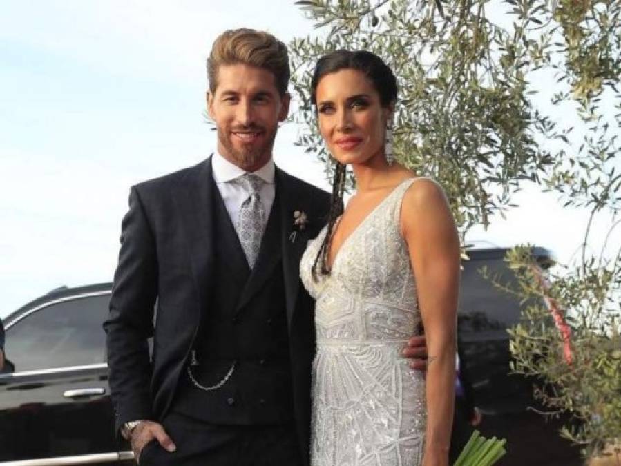 La espectacular boda de Sergio Ramos y Pilar Rubio en 10 fotos