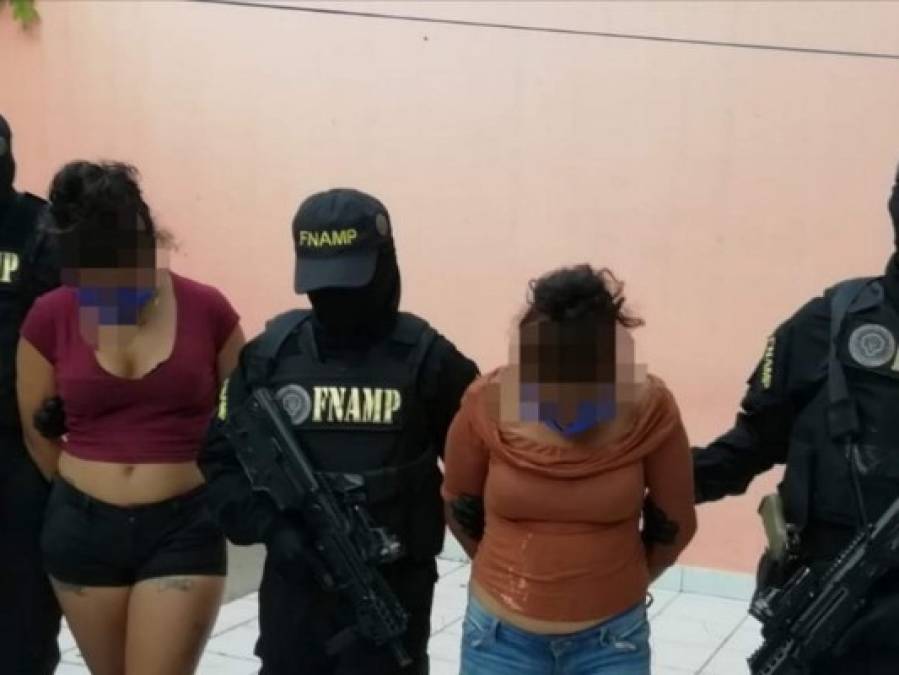 'Mujeres de la mafia': rostros de las últimas detenidas en Honduras (FOTOS)