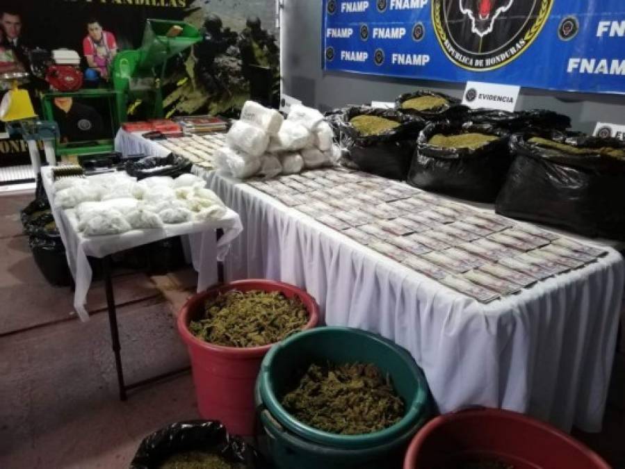 SPS: Desmantelan centro logístico y almacenaje de drogas de la MS-13   