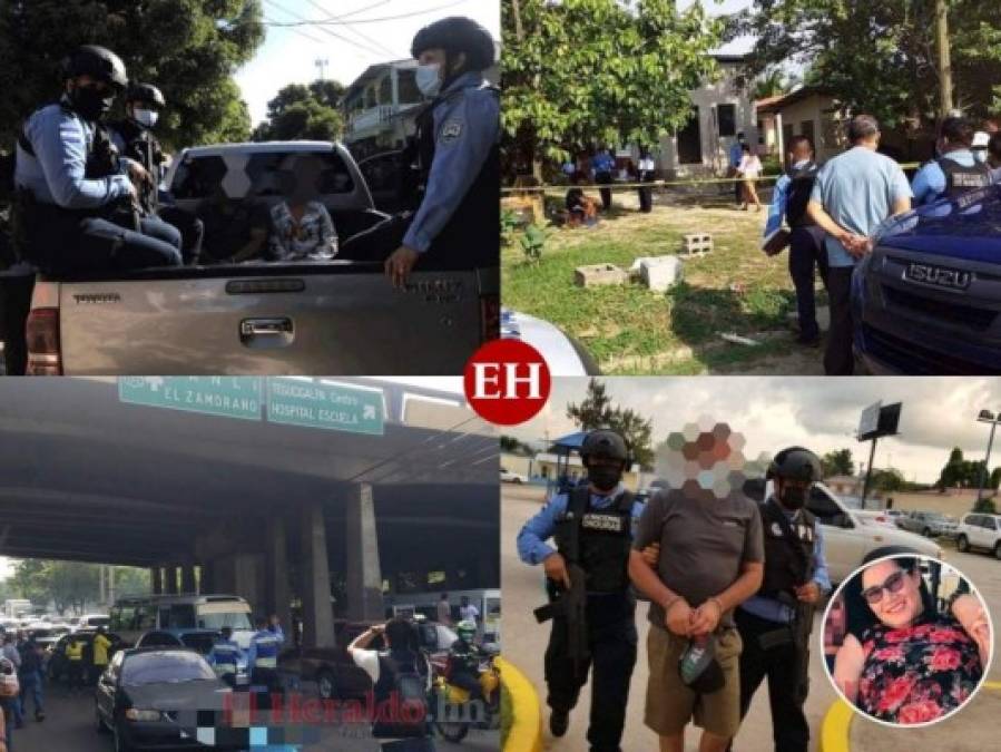 Capturas, brutales asesinatos y accidentes: resumen de sucesos en Honduras