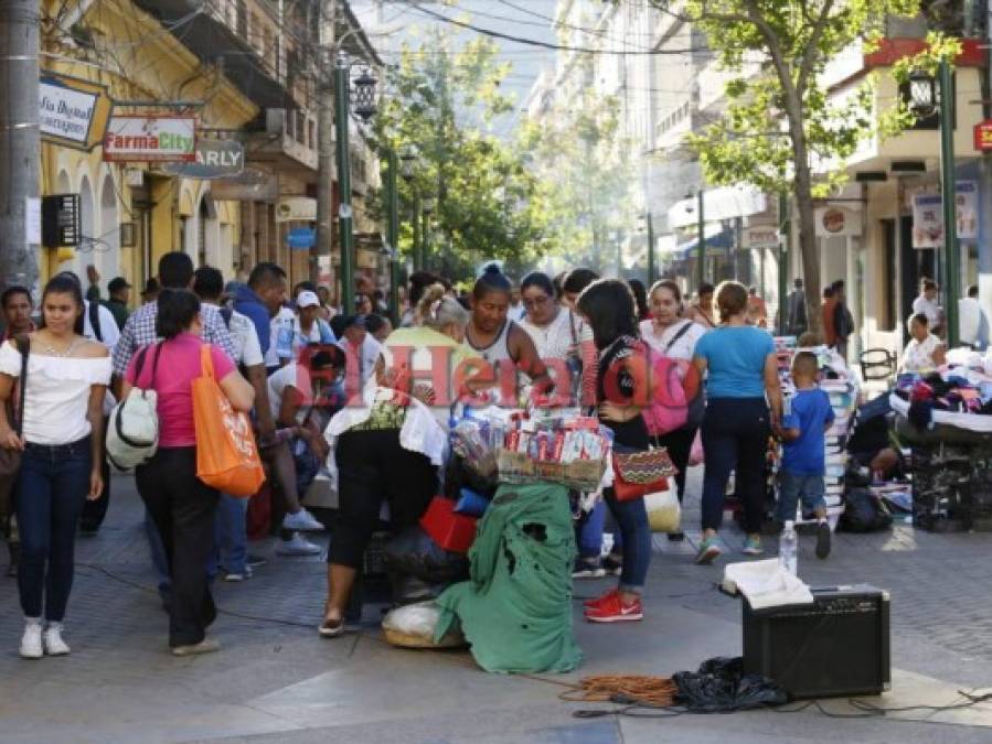 Vendedores ambulantes tienen luz verde para ofrecer su mercancía en el Paseo Liquidámbar