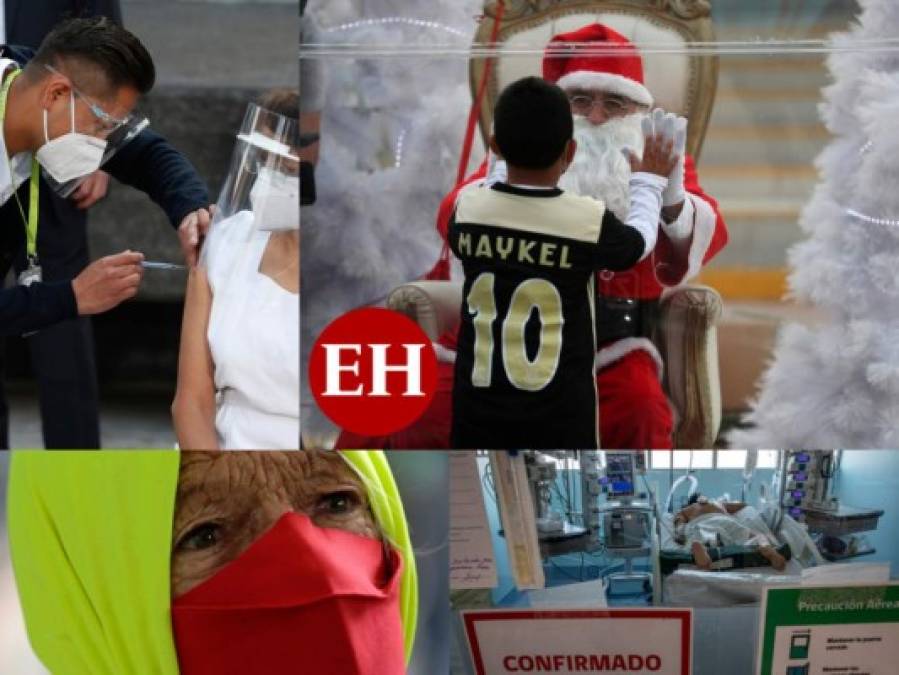 Navidad atípica, vacuna y nueva cepa: las mejores fotos de la semana en Latinoamérica  