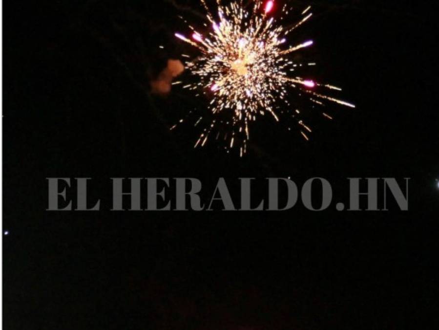 Fotos: Así recibió Tegucigalpa el año nuevo 2018