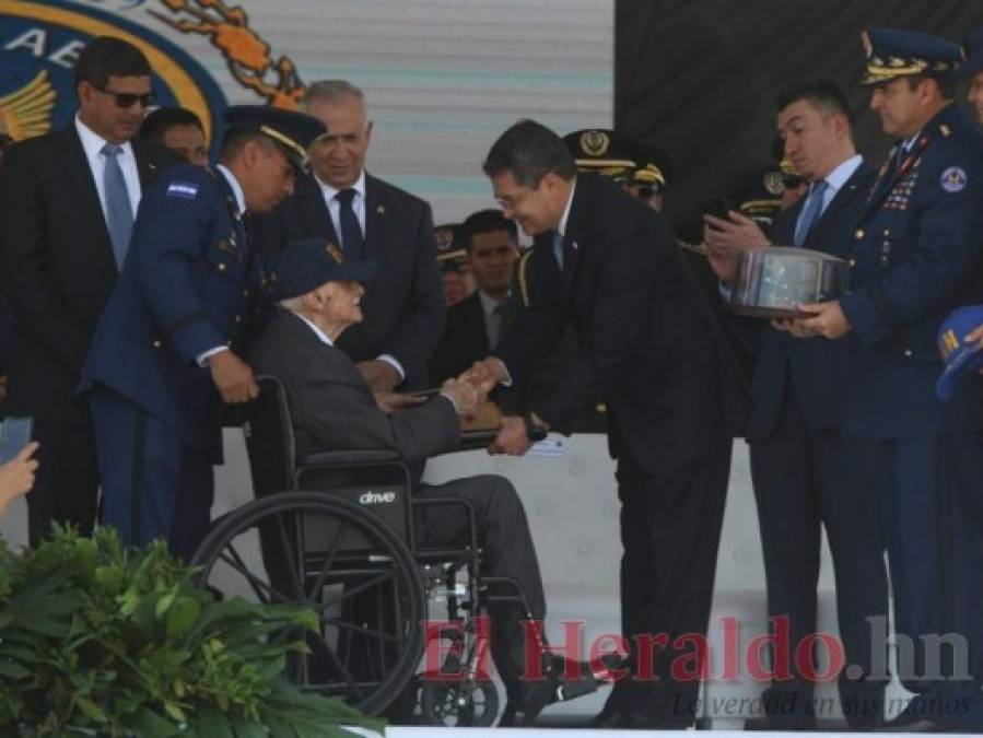 Fotos: La Fuerza Aérea Hondureña (FAH) arribó a su 88 aniversario y así lo celebró