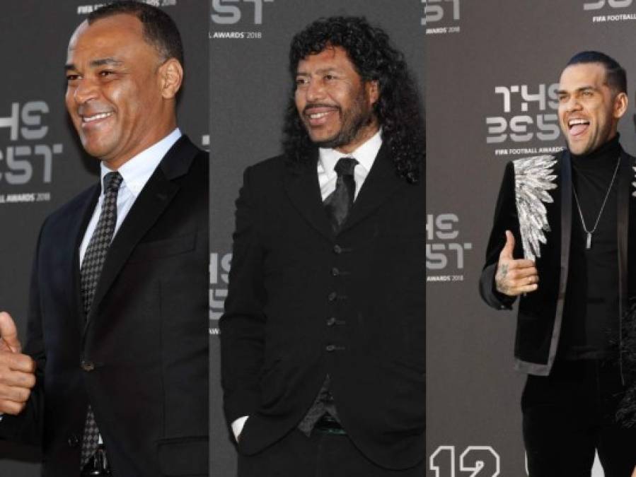 FOTOS: Así es la llegada de los famosos jugadores a los premios The Best de la FIFA