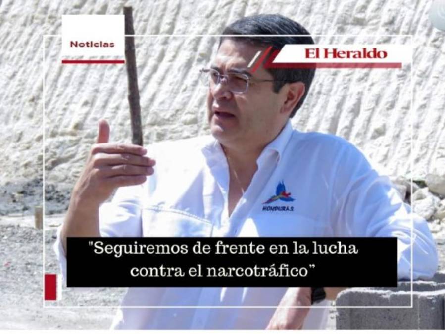 Fotos: Las frases que más repite en sus discursos Juan Orlando Hernández