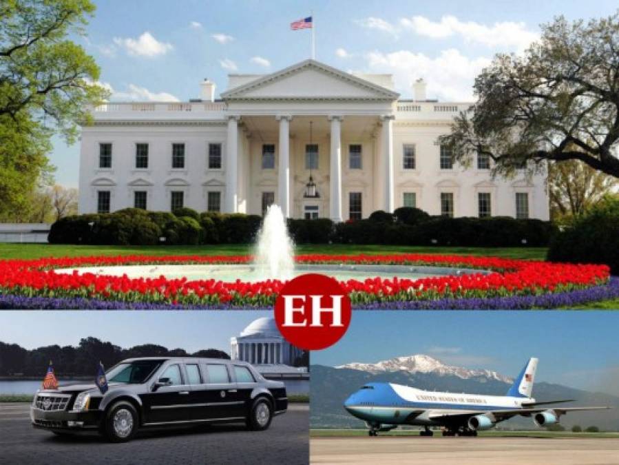 Los privilegios y lujos que goza el presidente de Estados Unidos  