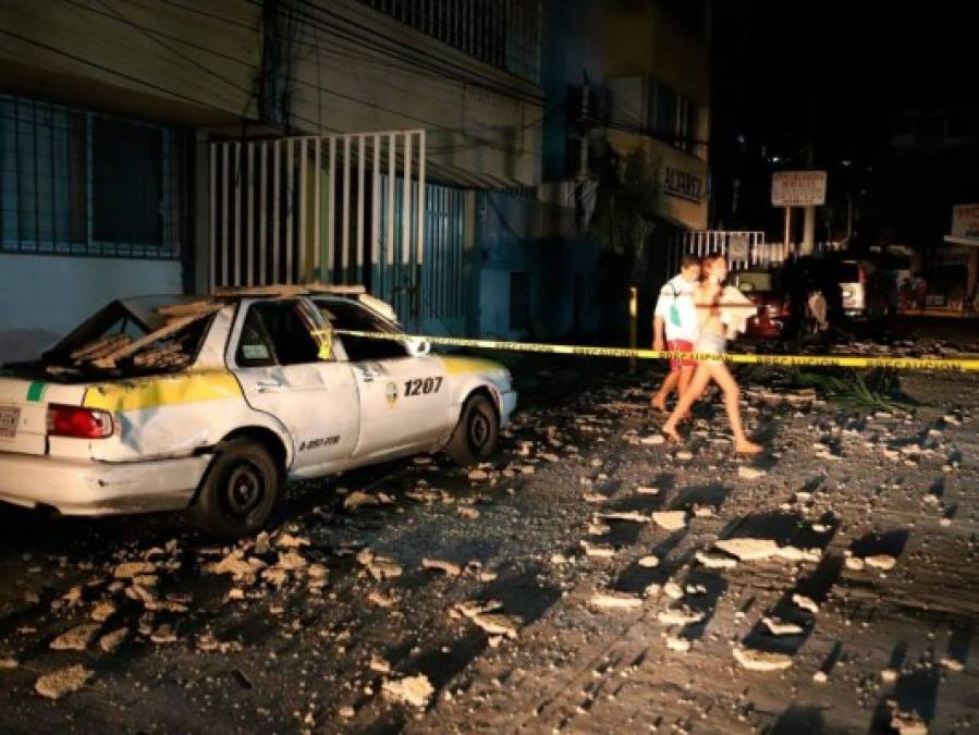 Pánico, destrucción y zozobra: las imágenes que dejó el sismo que sacudió a México