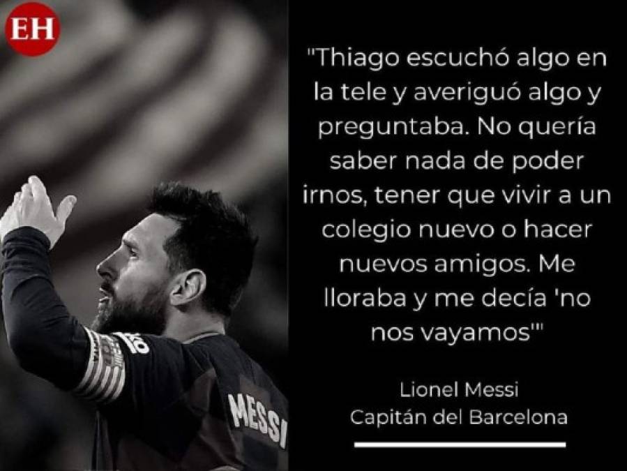 Frases impactantes de Messi tras confirmar que no se va del Barcelona