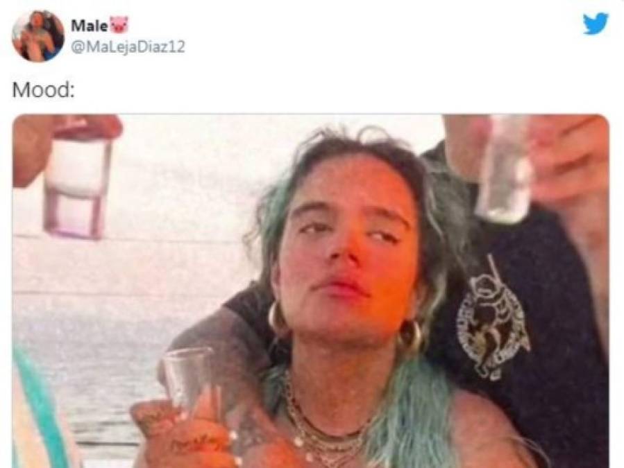 Los memes de Karol G por sus vacaciones en México