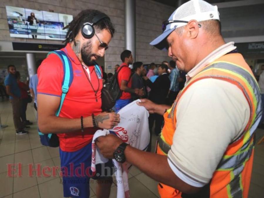 FOTOS: Así llegó Olimpia después de su buena actuación ante Árabe Unido