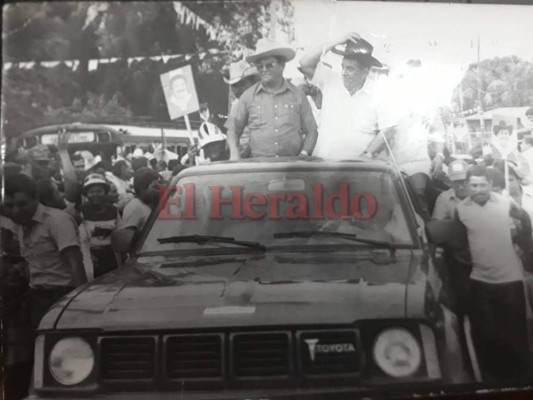 Fotografías de antaño del expresidente Roberto Suazo Córdova