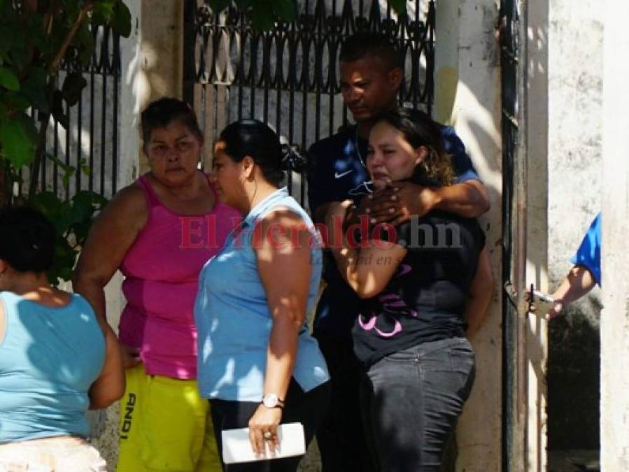 FOTOS: Escena del crimen de hombre acribillado frente a esposa e hijas