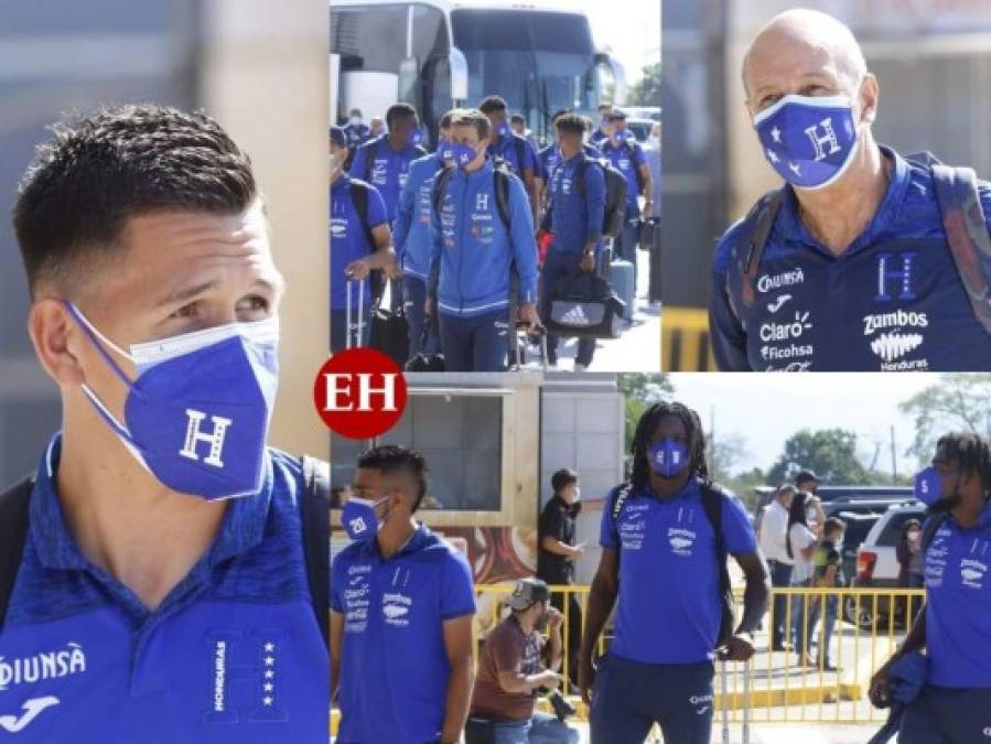 Selección de Honduras Sub-23 viajó a México buscando el sueño de Tokio 2021