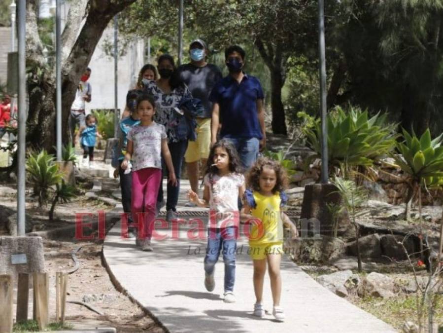 Entre aire fresco y áreas verdes, capitalinos disfrutan la Semana Santa   