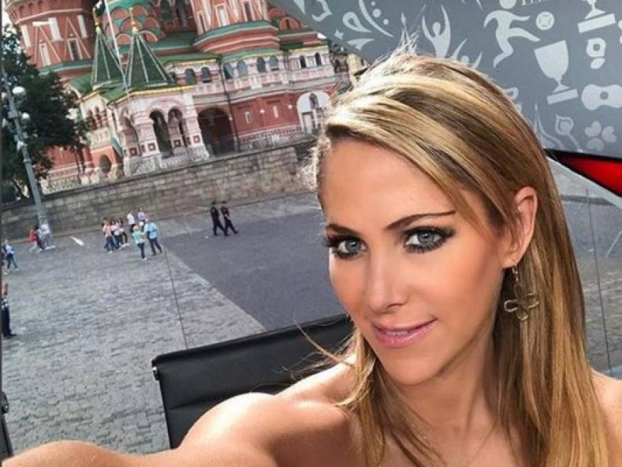 Inés Sainz, periodista mexicana considerada 'La Musa de Rusia' 2018