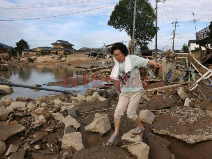 Así quedó Japón tras la devastación por las lluvias que azotaron el país