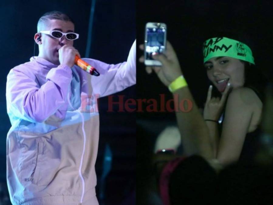 Así fue el espectacular show urbano que ofreció Bad Bunny en Honduras