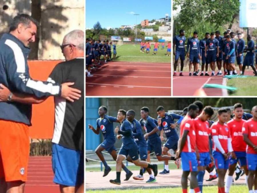 ¿Motagua y Olimpia entrenando juntos en la Villa Olímpica?