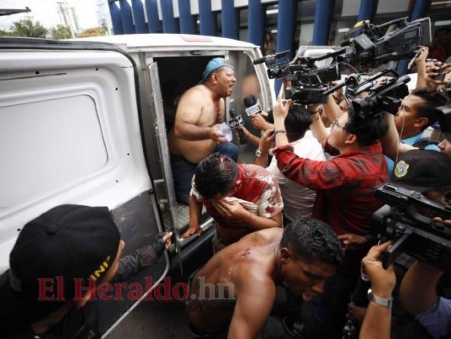 Las fuertes imágenes que dejó un enfrentamiento en la Penitenciaría Nacional de Támara