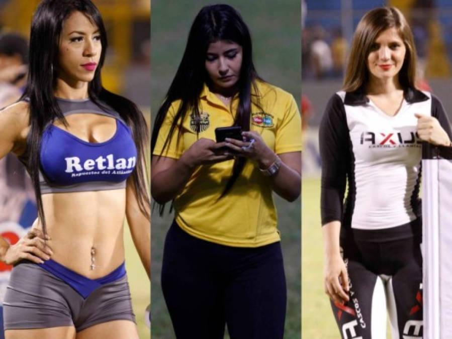Las hermosas chicas que embellecieron la quinta jornada de la Liga Nacional