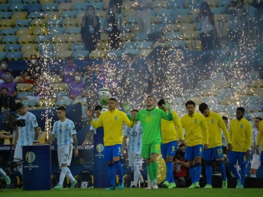 La euforia de Messi y la celebración de Argentina: la final de la Copa América en imágenes