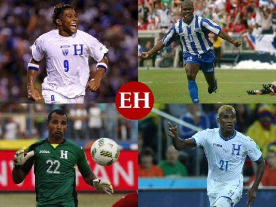 ¿Quiénes son los jugadores hondureños con más participaciones en la Copa Oro?