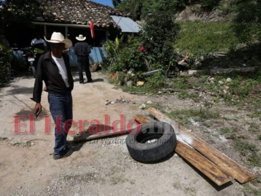 EL HERALDO visitó la aldea San Luis, zona del crimen de Francisco Gaitán (FOTOS)
