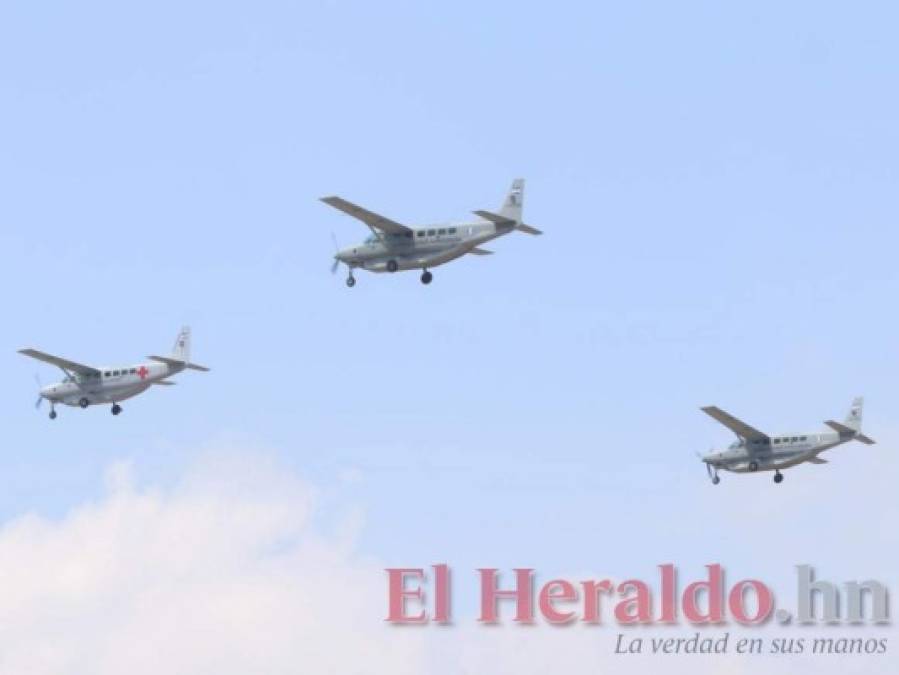 Fotos: La Fuerza Aérea Hondureña (FAH) arribó a su 88 aniversario y así lo celebró