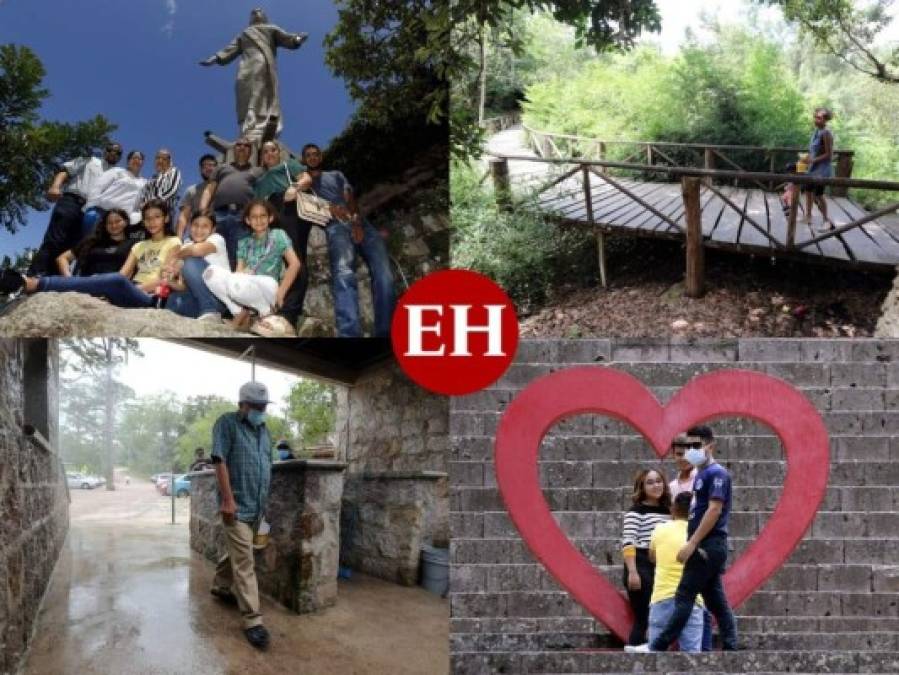 Familias enteras disfrutan la belleza natural de El Picacho (FOTOS)