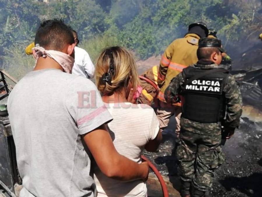 Consternación por muerte de una niña en incendio en la capital