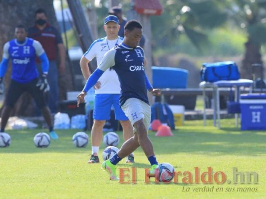 En 'La Parcela' y resguardando los detalles tácticos, así fue el entreno de la H previo al Honduras vs México